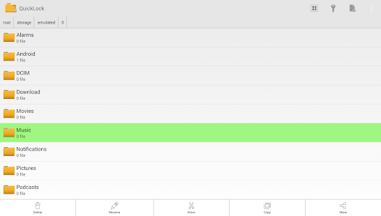 QuickLock - File Locker Free Screenshots 4