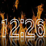 Cover Image of Télécharger Horloge de feu Fond d'écran animé 1.8.0 APK