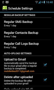 Super Backup : SMS & Contacts - screenshot thumbnail