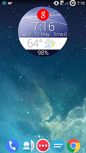 Lastest 3 Clock Combo Zooper APK for Android