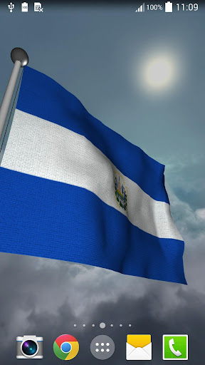 El Salvador Flag - LWP