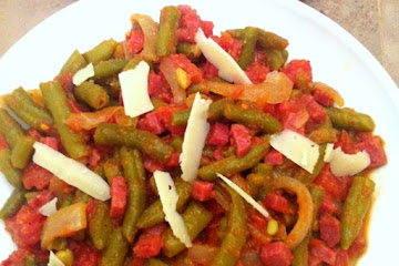 Salami'd Green Beans