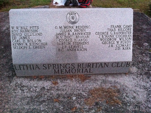 Lithia Springs Ruritan Club Memorial
