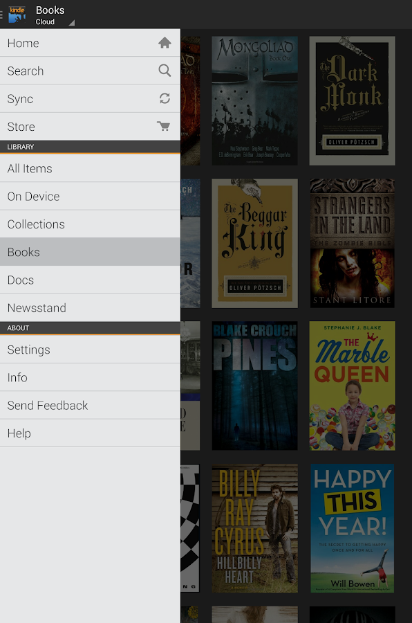 nice loose e-book websites for kindle