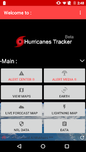 Hurricanes Tracker screenshot 1