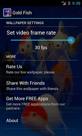 Gold Fish Video Live Wallpaper 2.0 Apk, Free Personalization Application – APK4Now