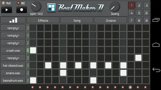 Beat maker II - screenshot thumbnail