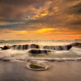 Mengening Beach by Eris Suhendra - Landscapes Sunsets & Sunrises