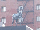 Horse on a Roof
