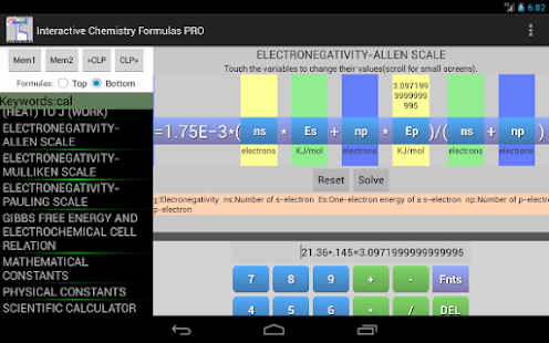 download Interactive Chemistry PRO free