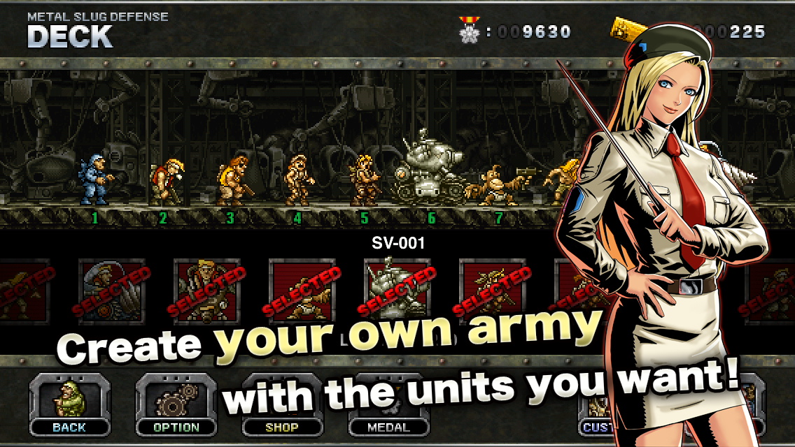 METAL SLUG DEFENSE - screenshot