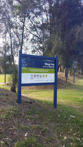 Village Park Sign