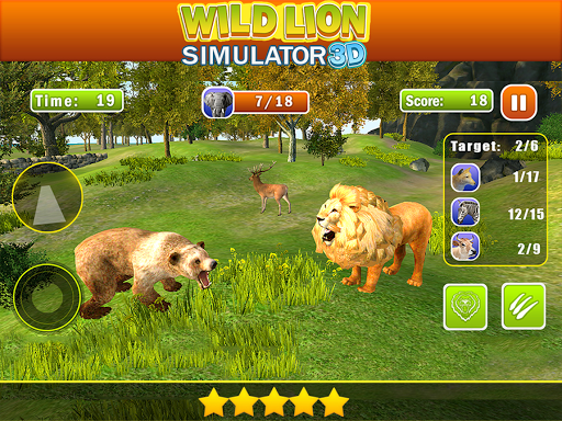 免費下載模擬APP|Wild Angry Lion Revenge Sim 3D app開箱文|APP開箱王