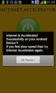 Internet Accelerator Screenshot