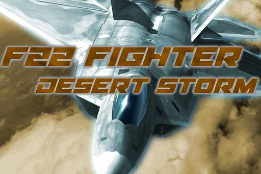 【免費模擬App】F22 Fighter Desert Storm Free-APP點子