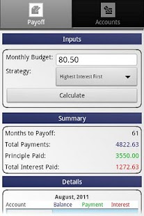 Credit Card Payoff Calculator