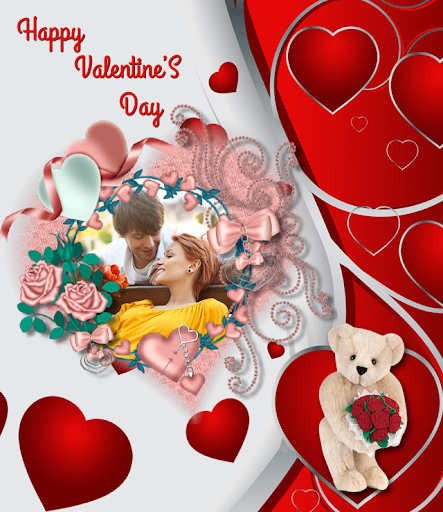 Valentine Love Photo Frame