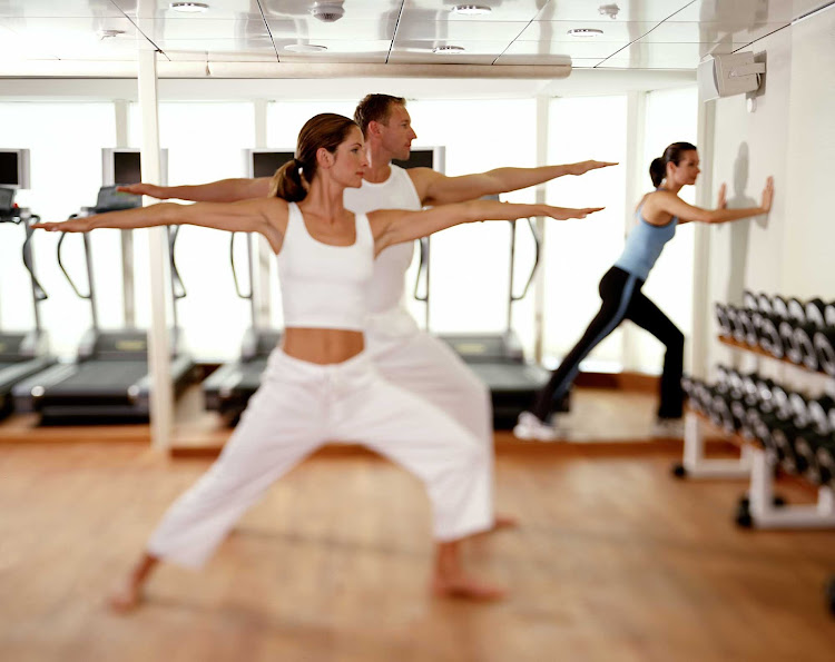 Keep up with your fitness routine in the SeaDream Fitness Center.