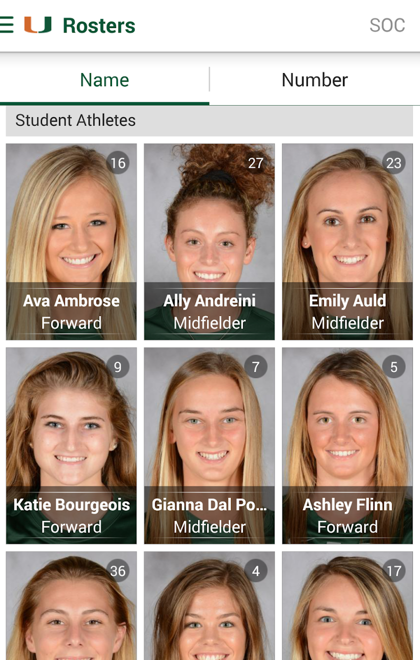 Miami Hurricanes: Premium Screen 3