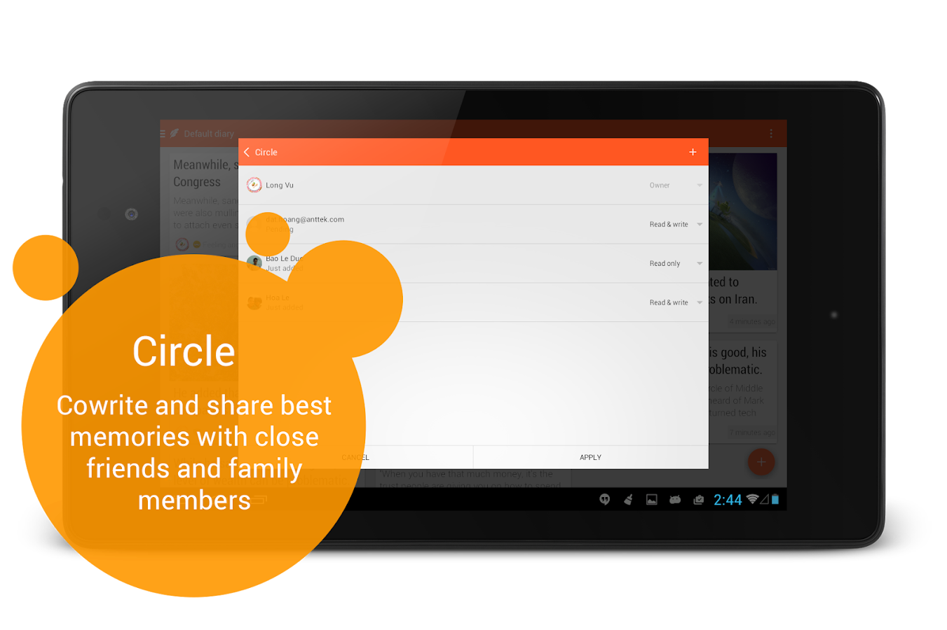    Better Diary (Journal, notes)- screenshot  