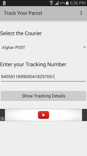 Track Your Parcel
