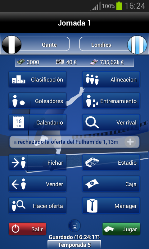 Android application iClub Manager screenshort