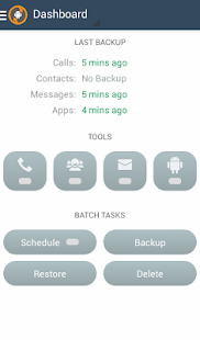 Androide pantalla Backup Pro