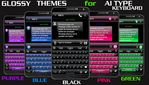 THEME FOR AI TYPE AERO BLACK