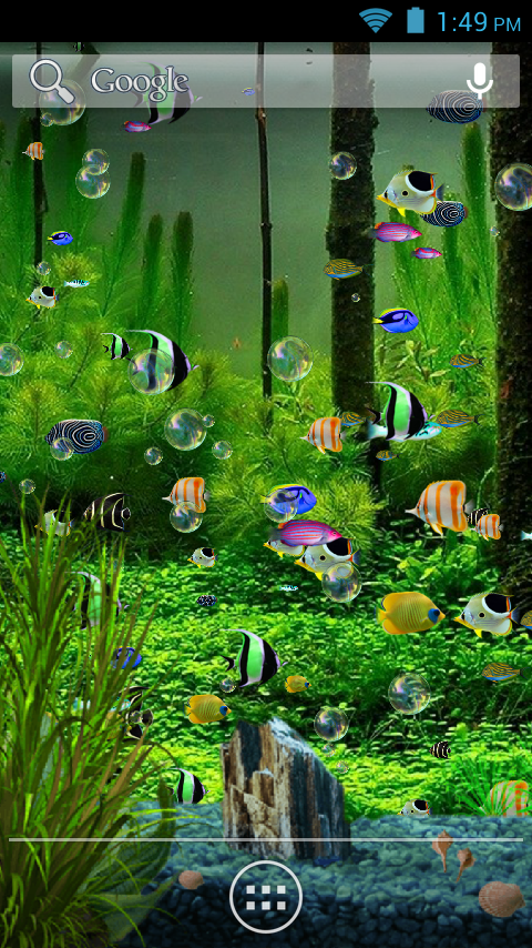 Aquarium Live Wallpaperのおすすめ画像1