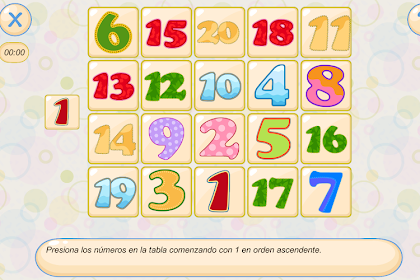 Juegos De Numeros Para Niños De 5 A 6 Años