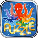 Kids puzzle logo