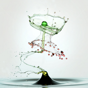 Water Dancing by Salahudin Damar Jaya - Abstract Water Drops & Splashes