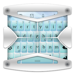 Bright Blue TouchPal Theme 2.4