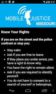 Mobile Justice - Missouri - screenshot thumbnail