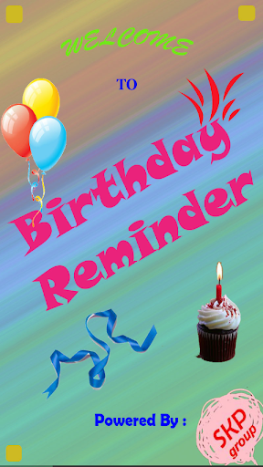 Birthday Reminder