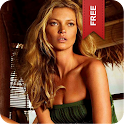 Kate Moss Live Wallpaper Free logo
