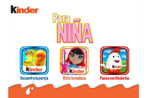 Kinder Sorpresa Niñas