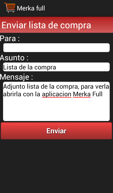 Lista de la compra Merka Full Screen 2