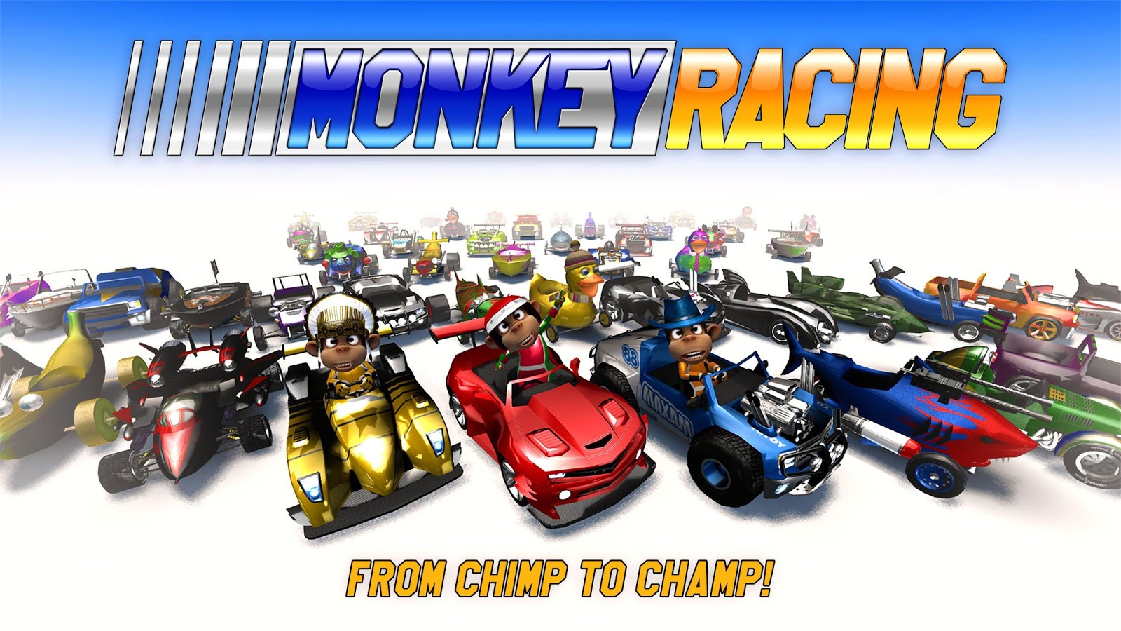 Monkey Racing Free Apl Android Di Google Play