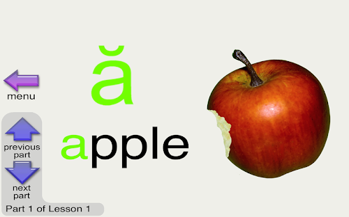 Android application Phonics and Reading I screenshort