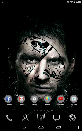 Messi Go Launcher Theme Pro