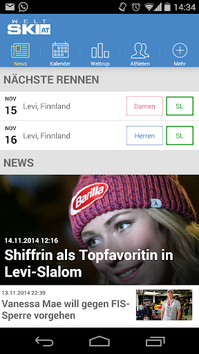 Ski Alpin Weltcup LIVE Ticker