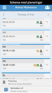  Skola24 MobilApp– miniatyr av skärmdump  