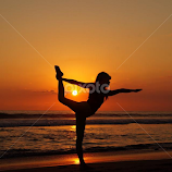 Dancing sunset by Lori Fix -  