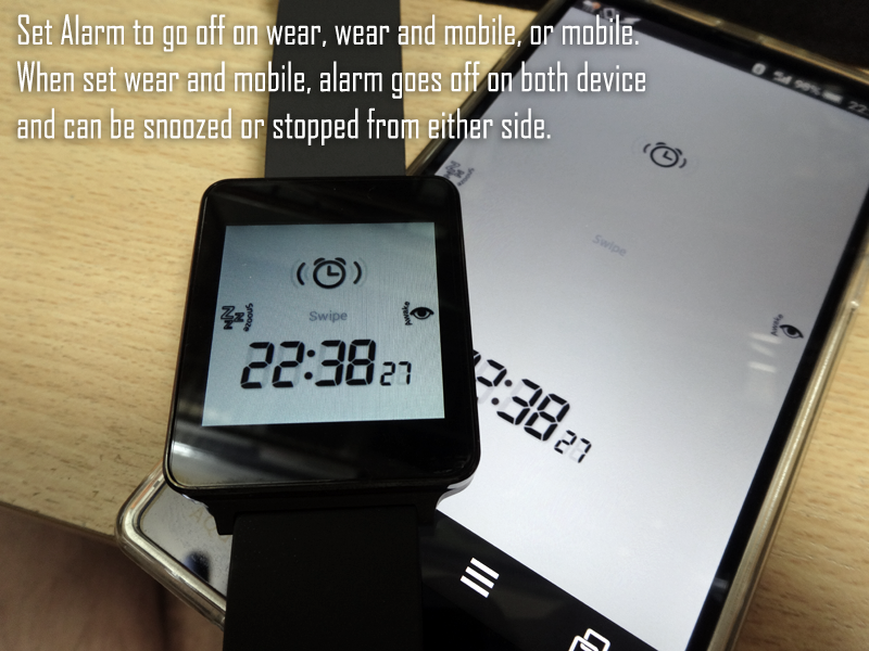 Alarm for Android Wear Screen 2