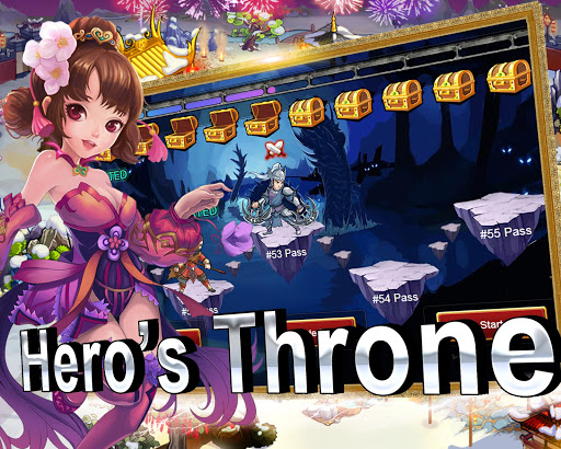 【免費策略App】Hero's Throne-APP點子