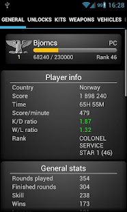 Free BF3 Stats APK for Android