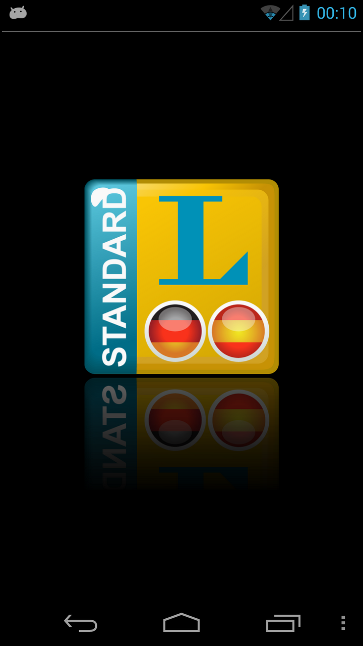 Android application Spanish - German Translator Dictionary Standard screenshort
