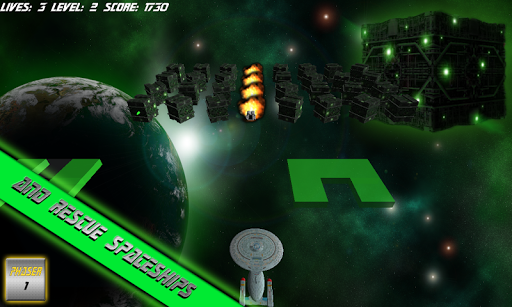 【免費街機App】Space Trek: Borg Invaders-APP點子