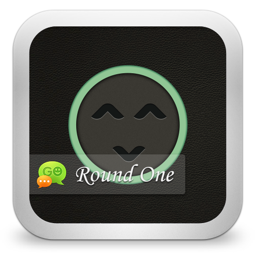 GO短信《Round One》主题 LOGO-APP點子